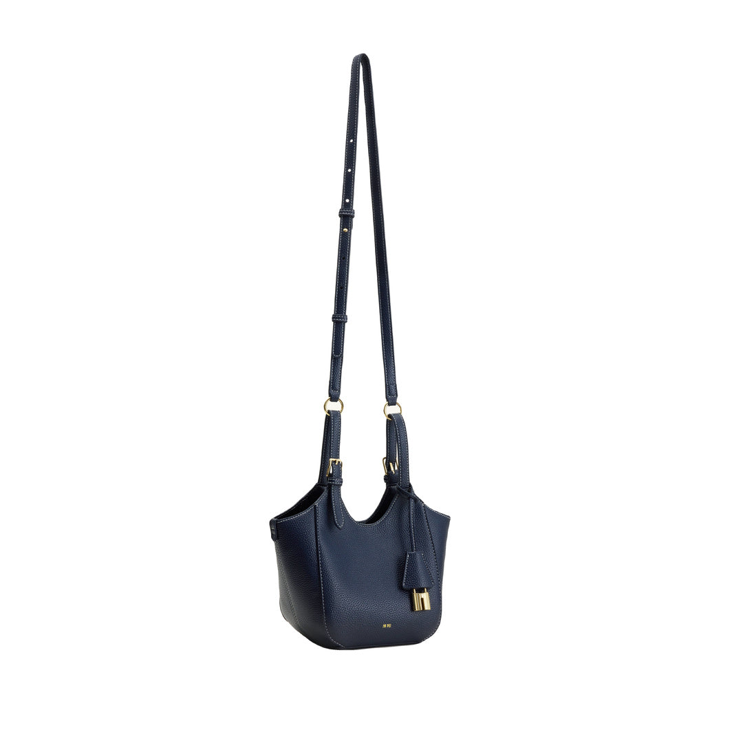 JW PEI Ines Padlock Tote Bag - Navy by JW PEI