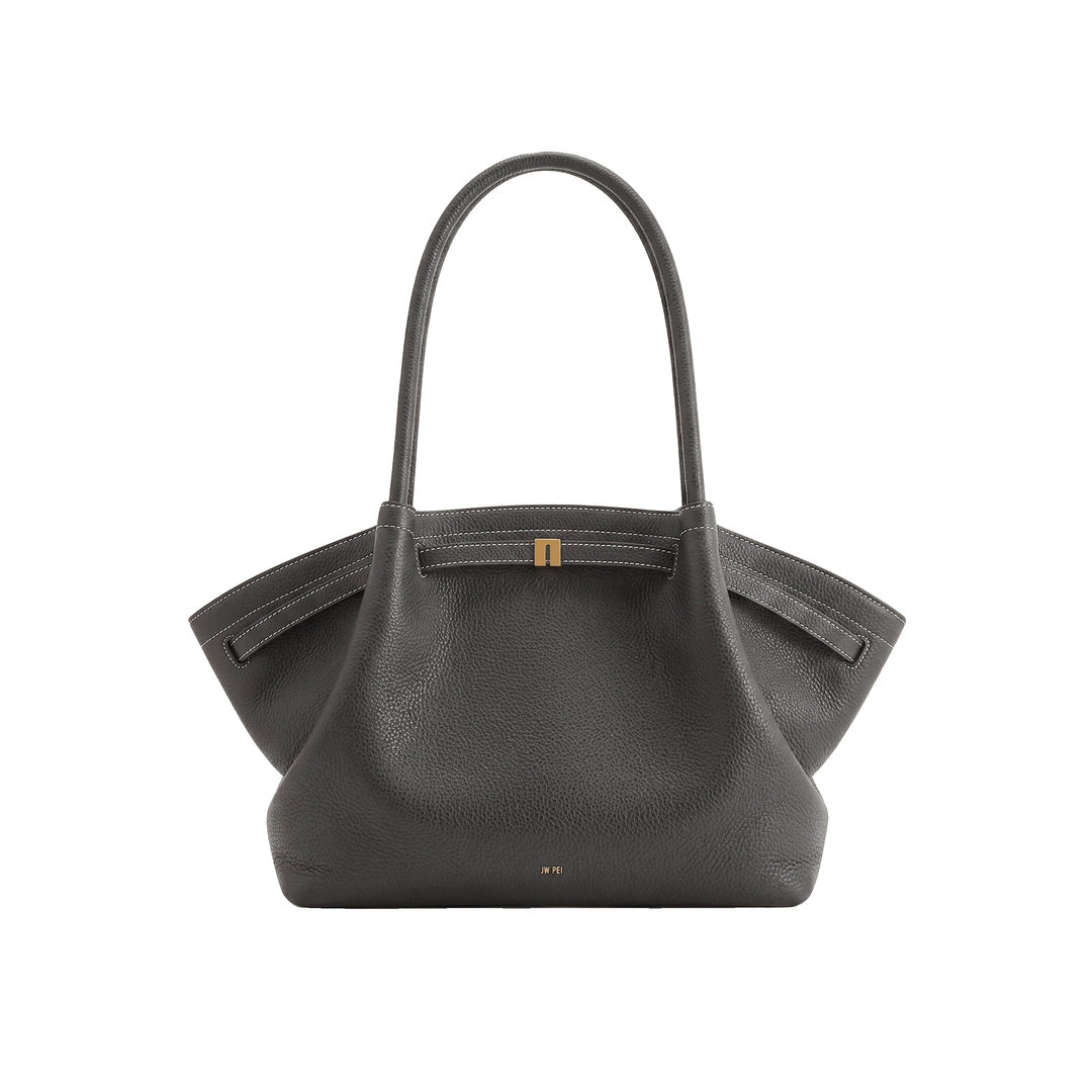 JW PEI Hana Large Tote Bag - Dark Gray by JW PEI