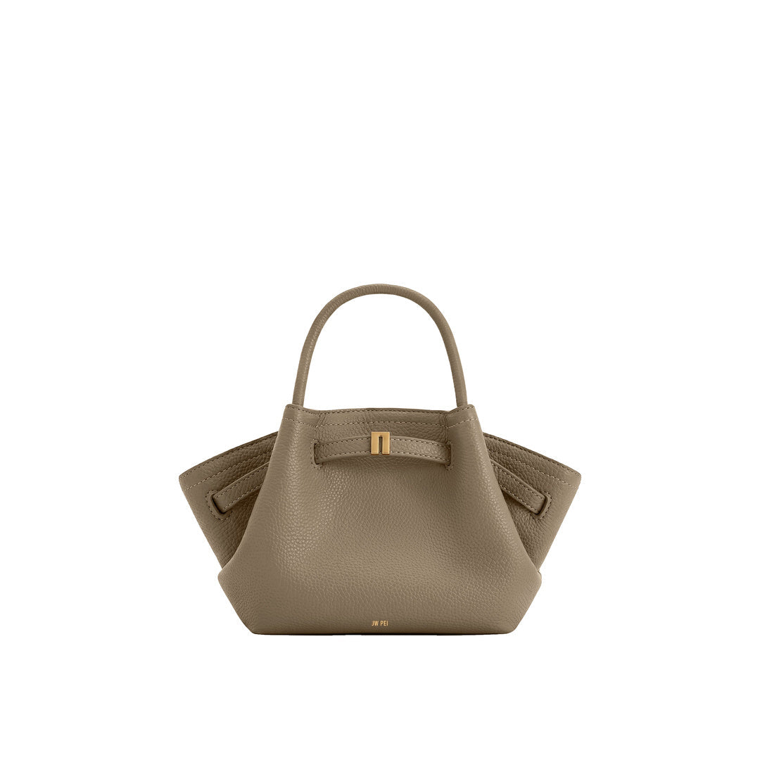 JW PEI Hana Mini Tote Bag - Mud Gray by JW PEI