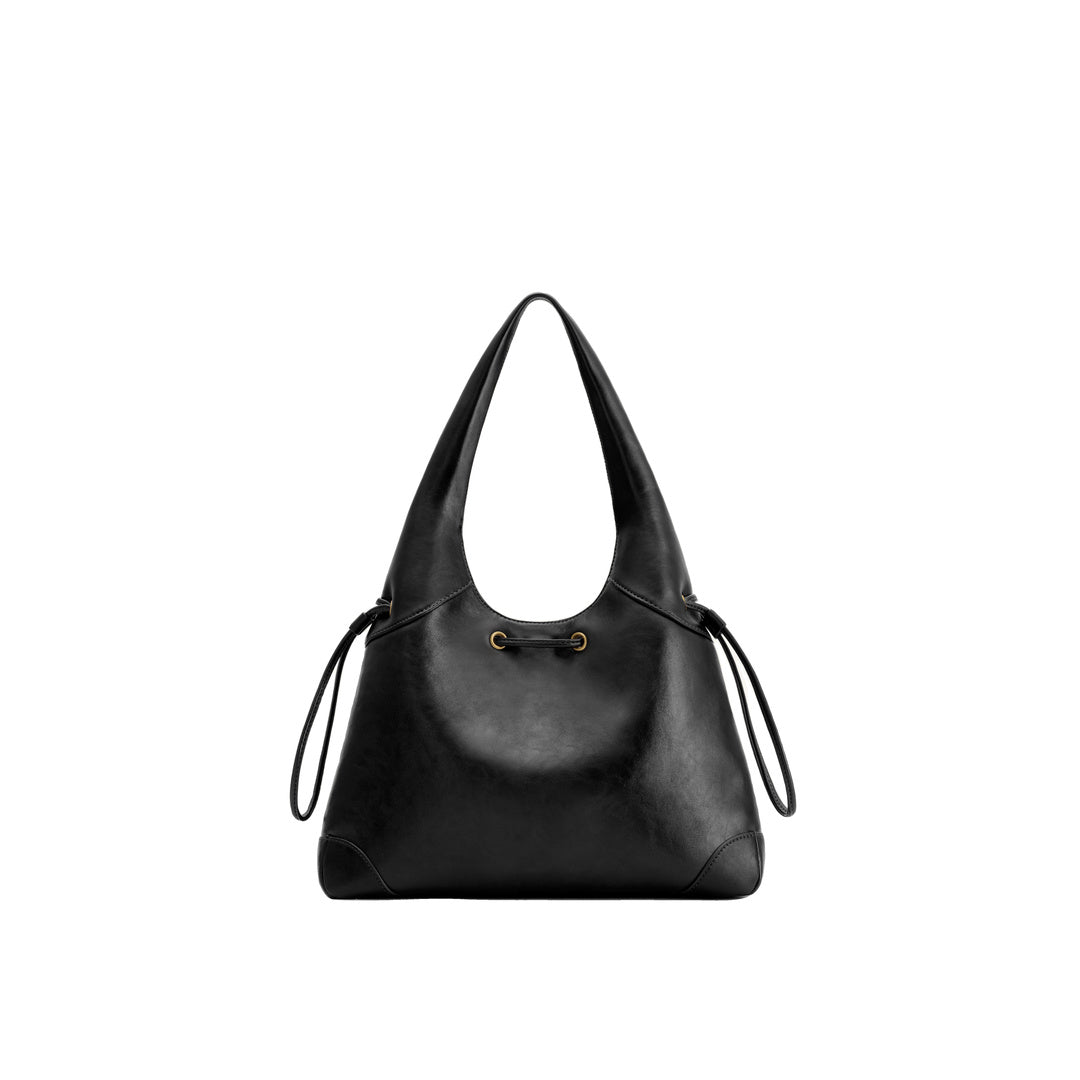 JW PEI Celandra Drawstring Hobo Bag - Black by JW PEI