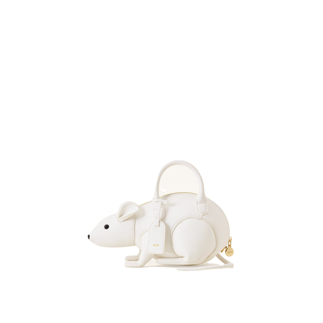 JW PEI Mia Mouse Top Handle Bag - White by JW PEI