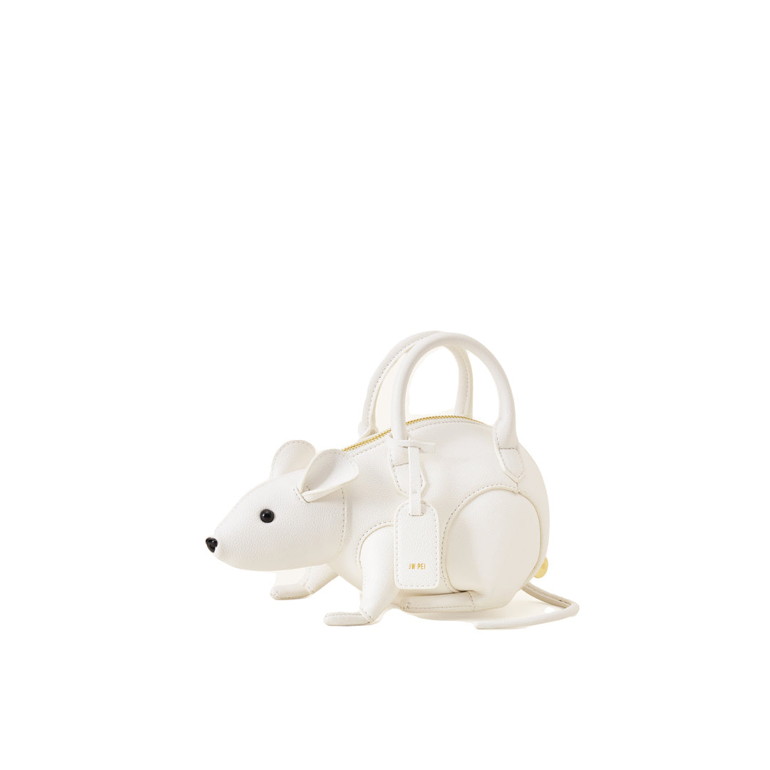 JW PEI Mia Mouse Top Handle Bag - White by JW PEI