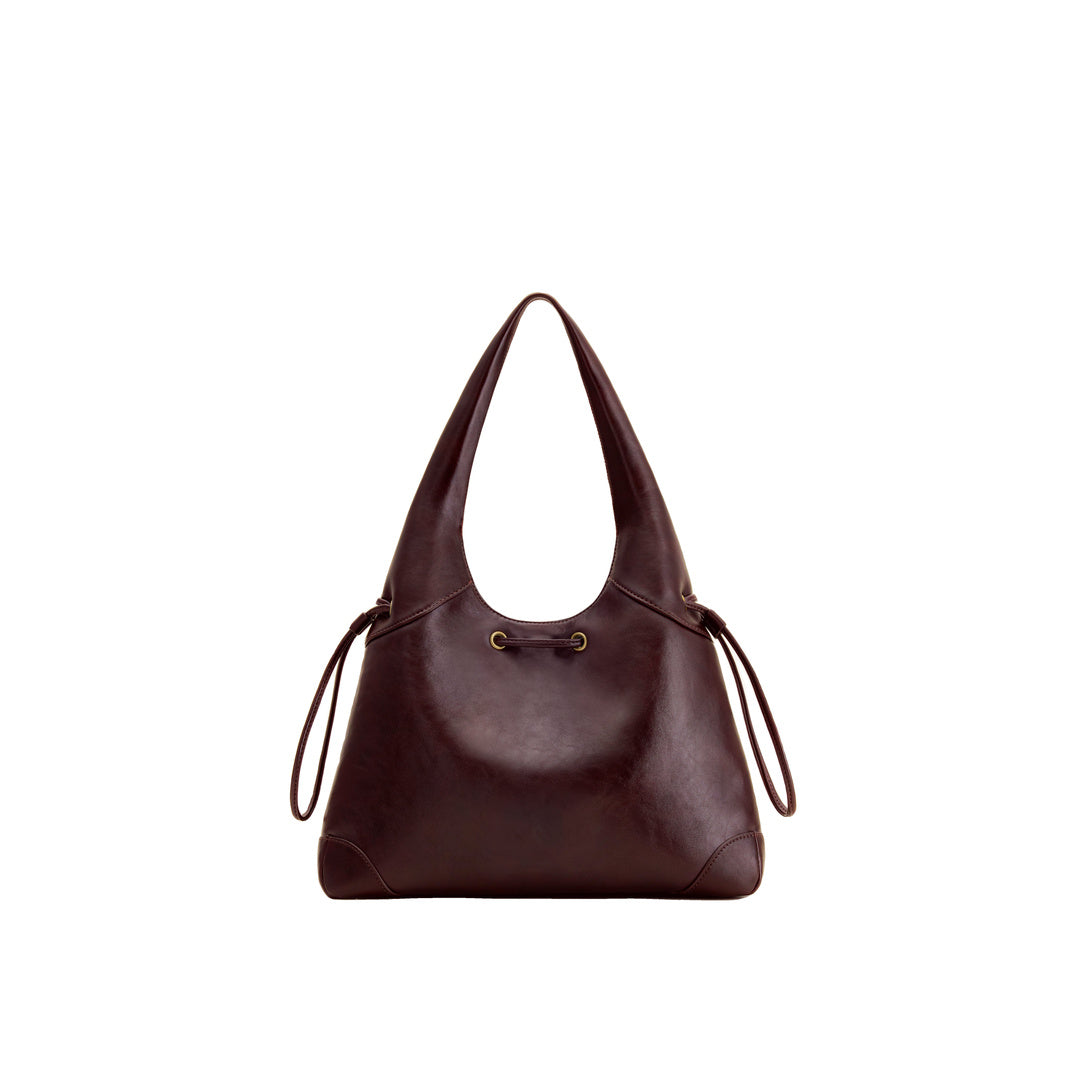 JW PEI Celandra Drawstring Hobo Bag - Deep Burgundy by JW PEI