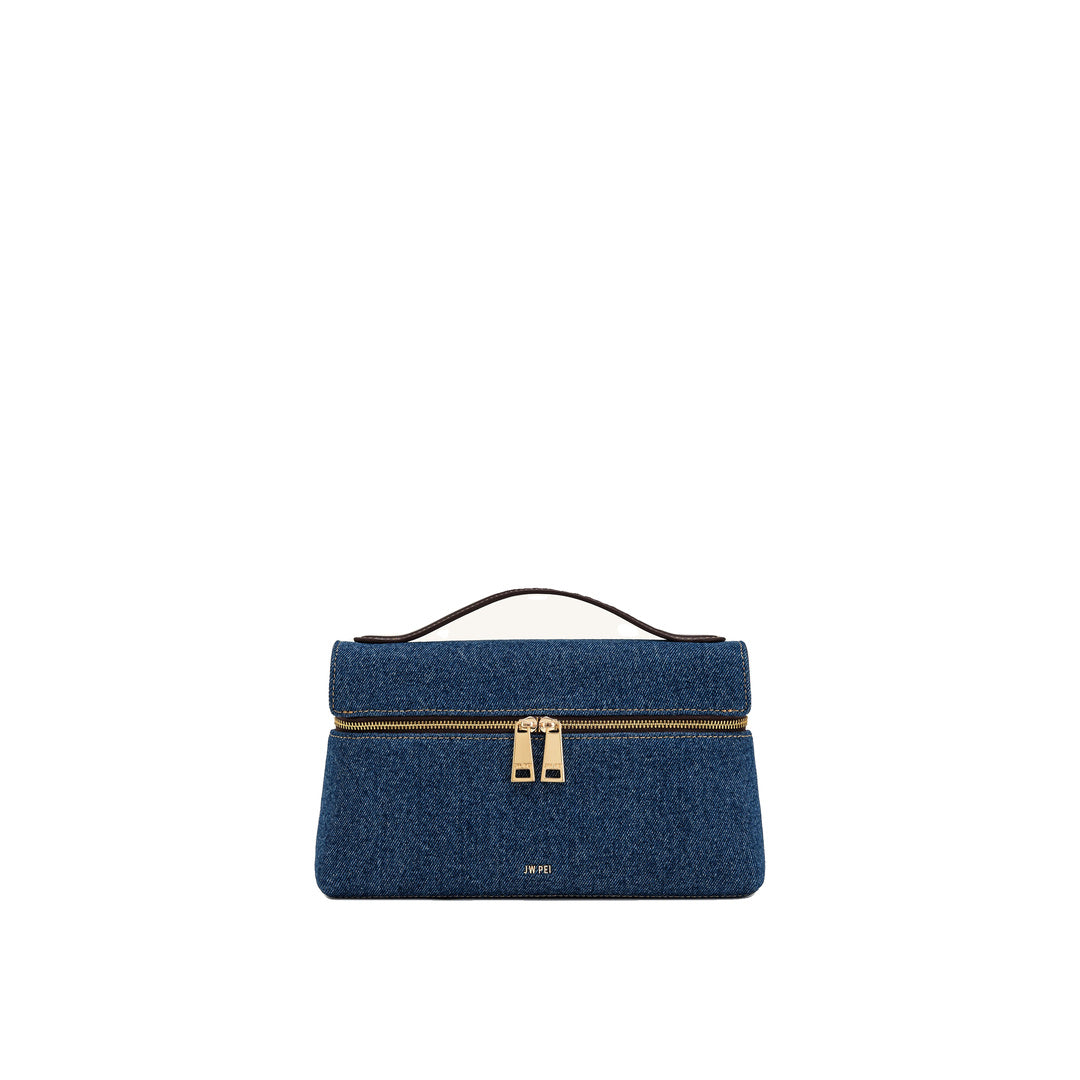 JW PEI Thea Top Handle Bag - Blue Denim by JW PEI