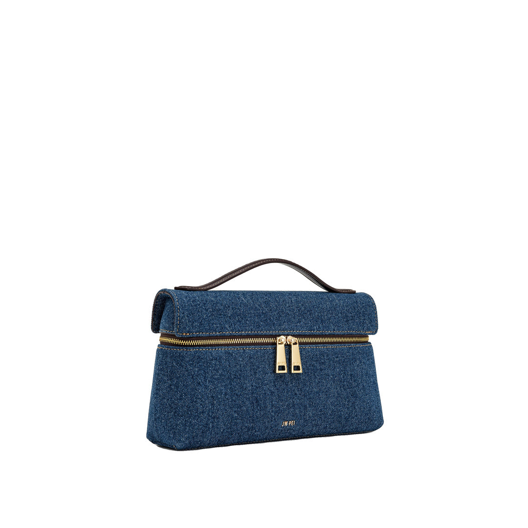 JW PEI Thea Top Handle Bag - Blue Denim by JW PEI