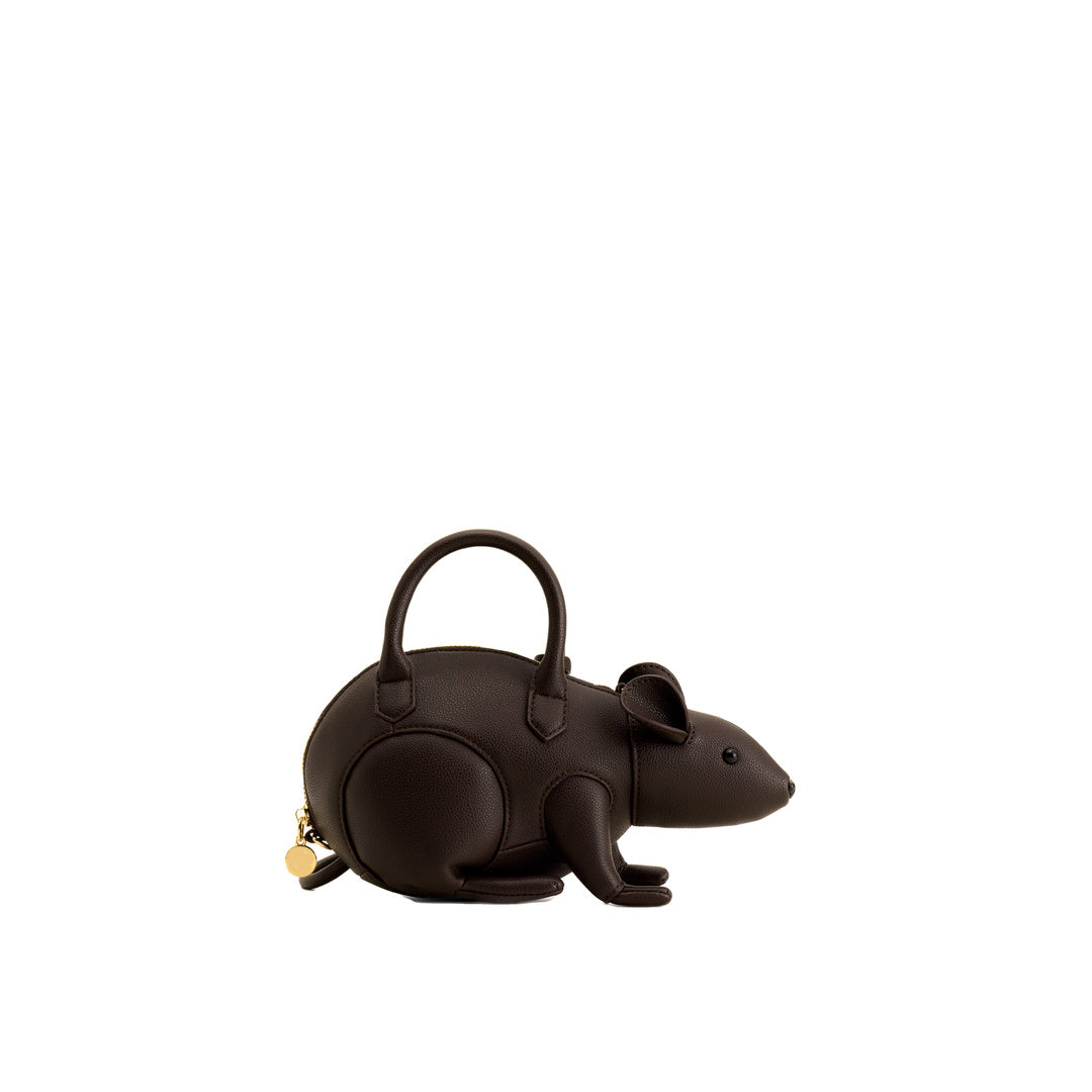 JW PEI Mia Mouse Top Handle Bag - Dark Brown by JW PEI