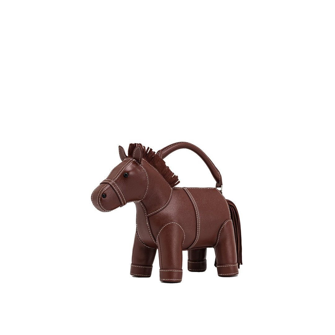 JW PEI Harper Horse Top Handle Bag - Brown by JW PEI