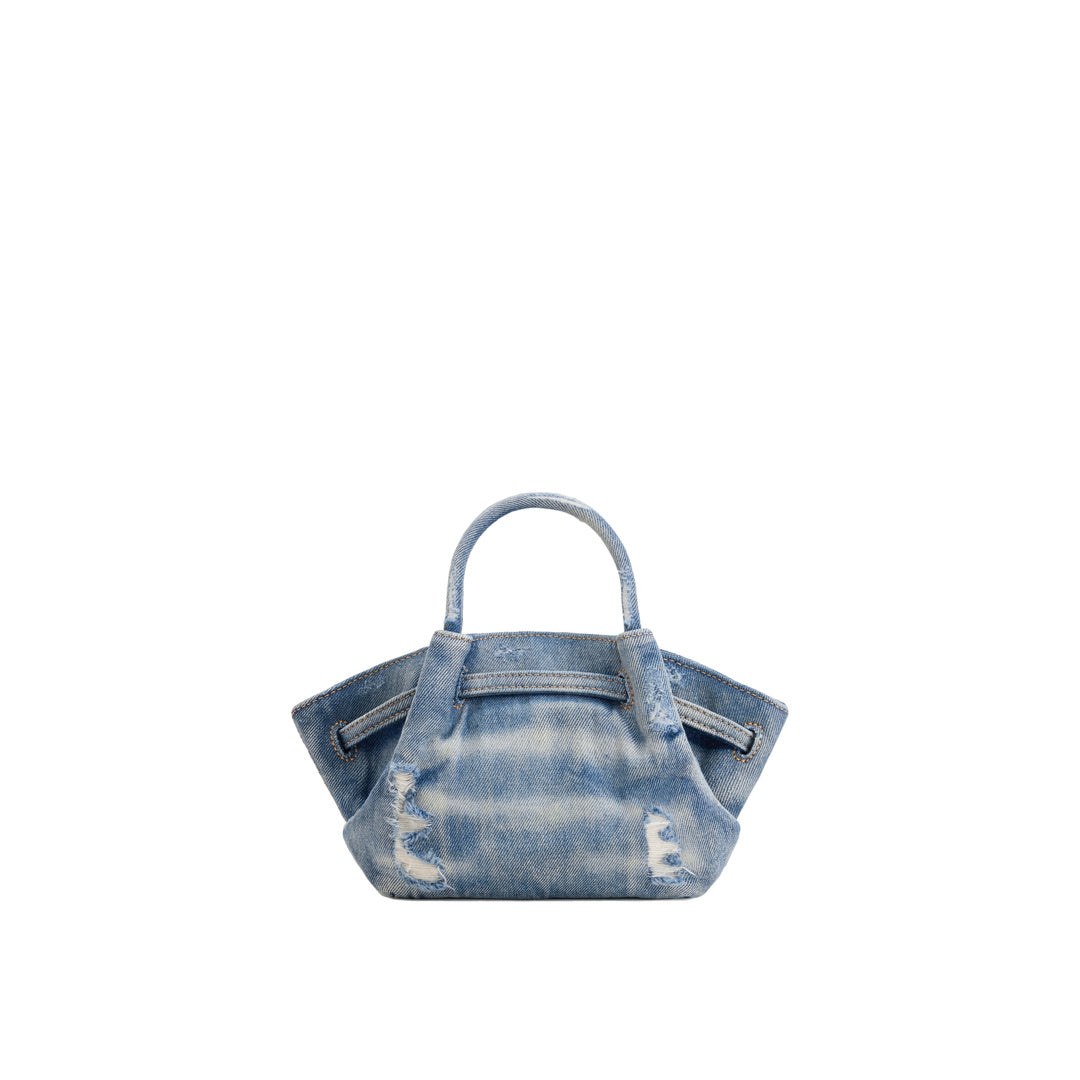 JW PEI Hana Mini Denim Tote Bag - Blue by JW PEI