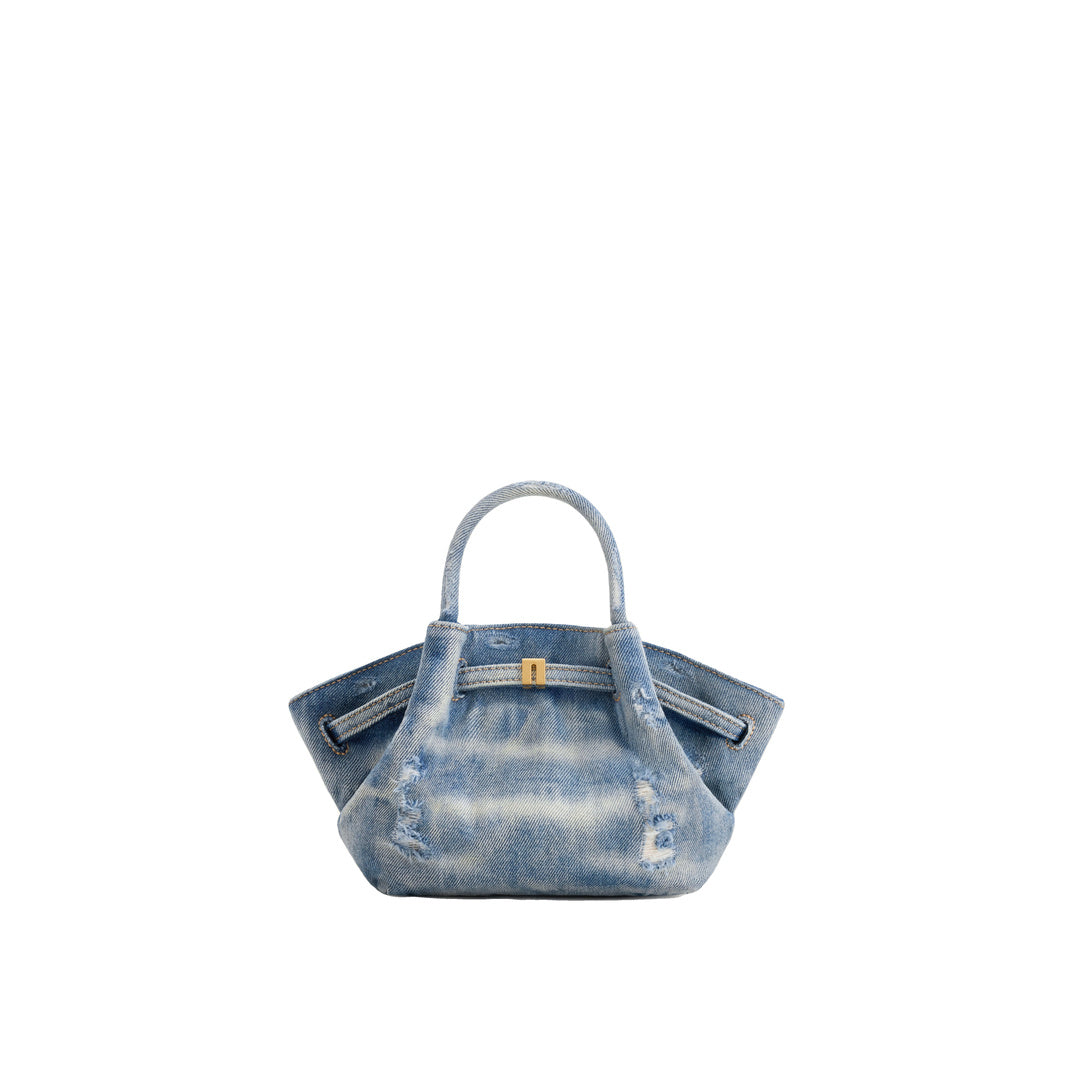 JW PEI Hana Mini Denim Tote Bag - Blue by JW PEI