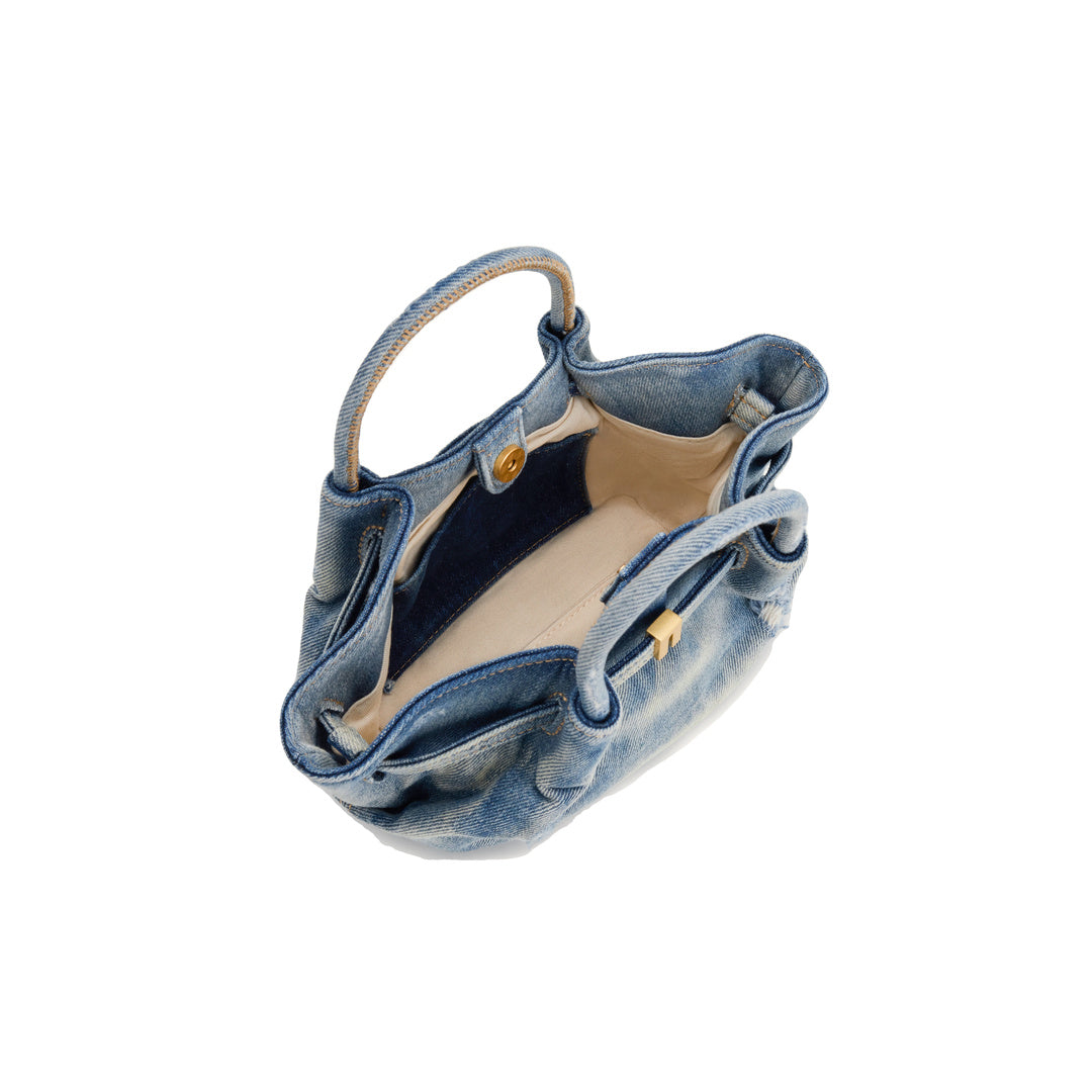 JW PEI Hana Mini Denim Tote Bag - Blue by JW PEI