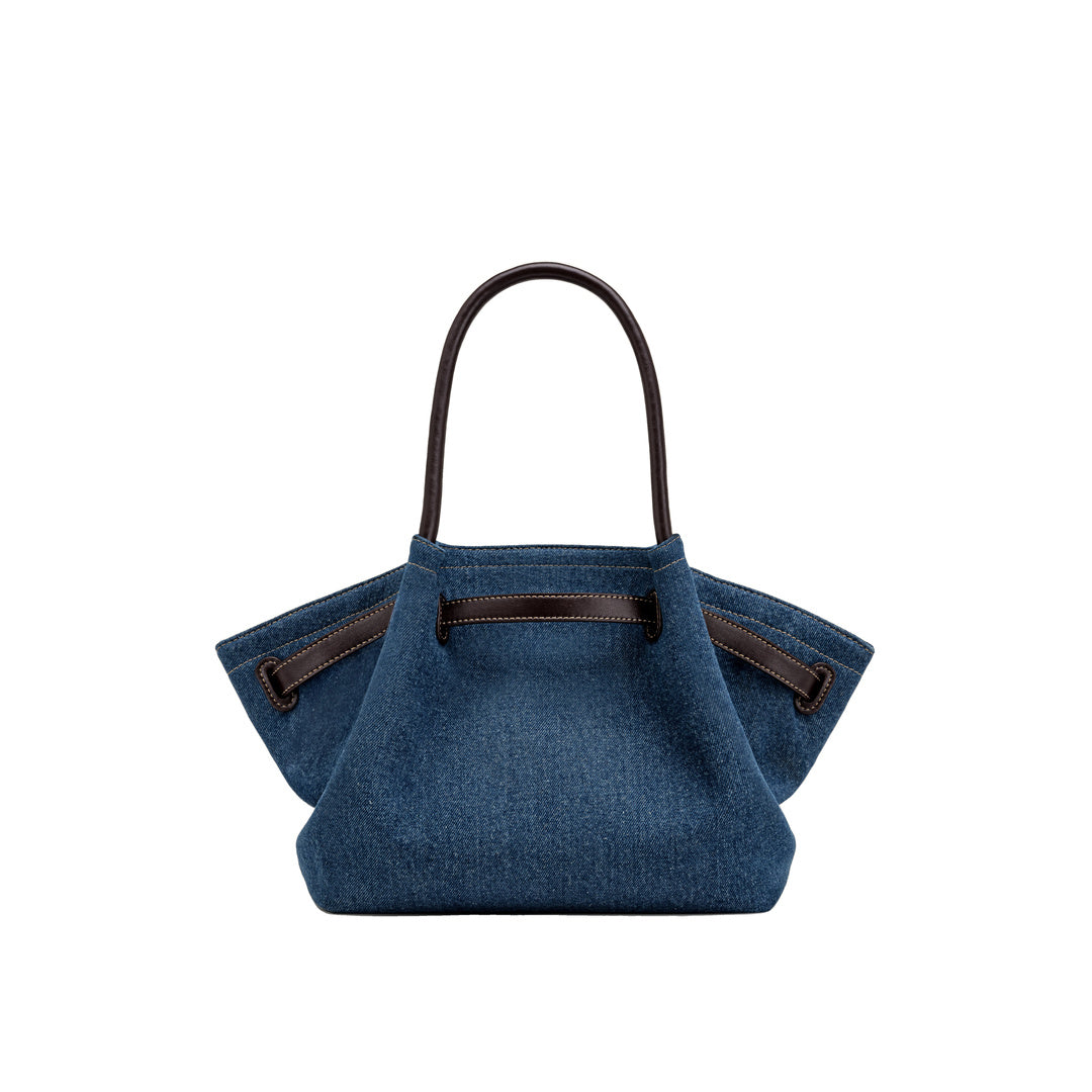 JW PEI Hana Medium Denim Tote Bag - Blue Denim by JW PEI