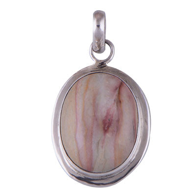 Jasper 925 Sterling Silver Pendant - R100152-17