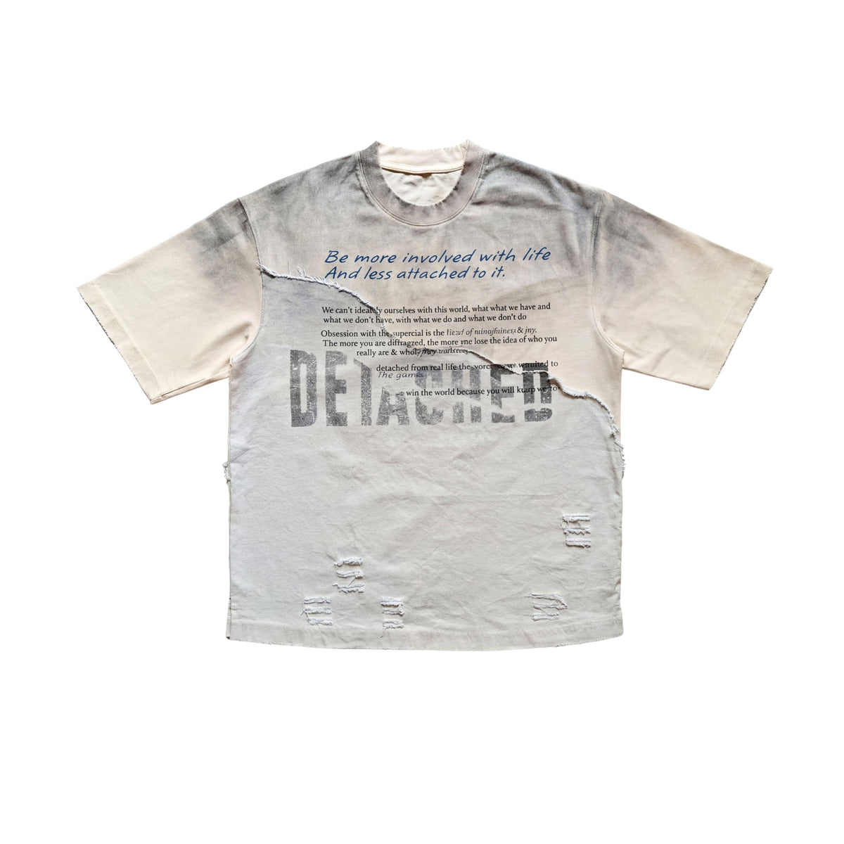 DETACHED TEE by GREY AREA