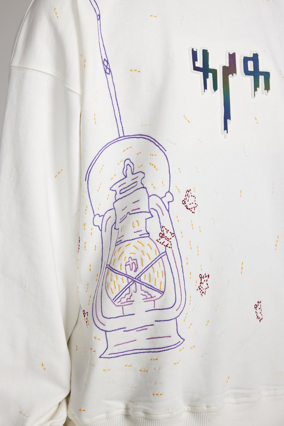 “Shama- Parvana” Embroidered Sweatshirt by FARAK