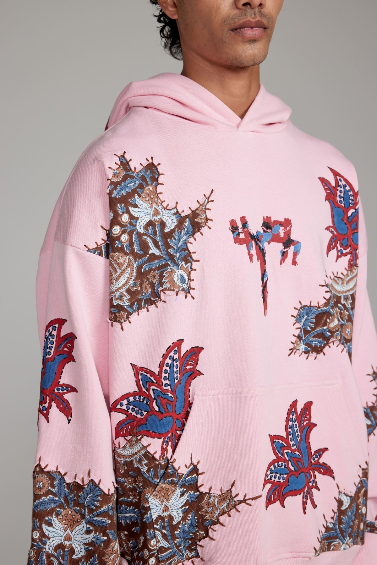 Gulbaagh Blockprinted Hoodie by FARAK