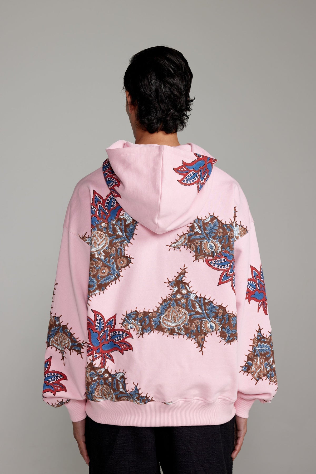 Gulbaagh Blockprinted Hoodie by FARAK