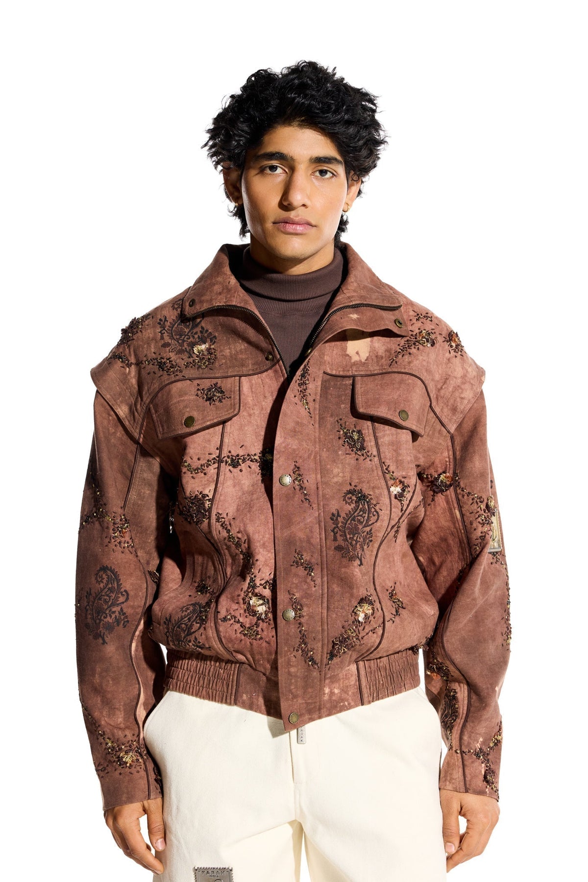 Kaarigar Bomber Jacket by FARAK