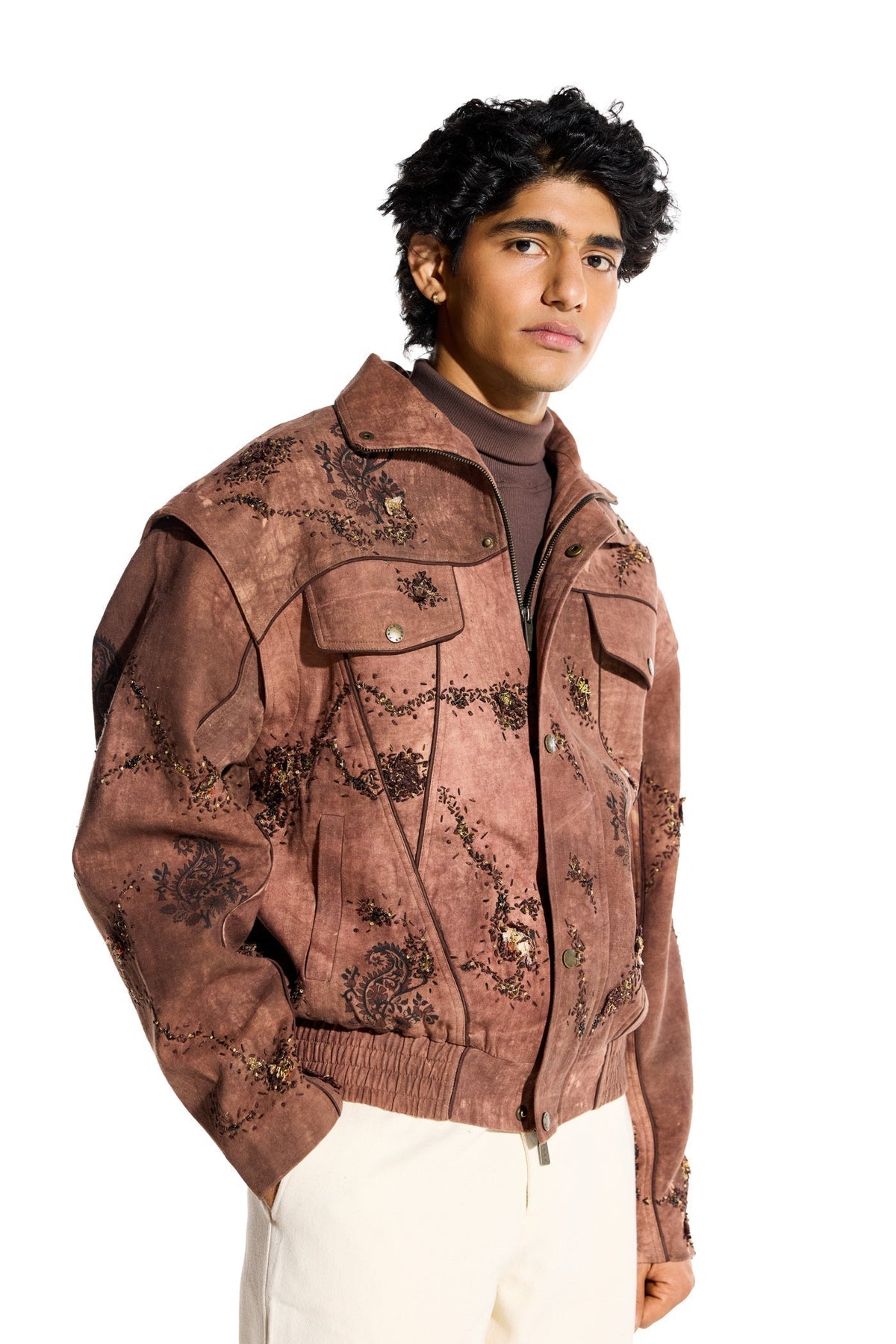 Kaarigar Bomber Jacket by FARAK