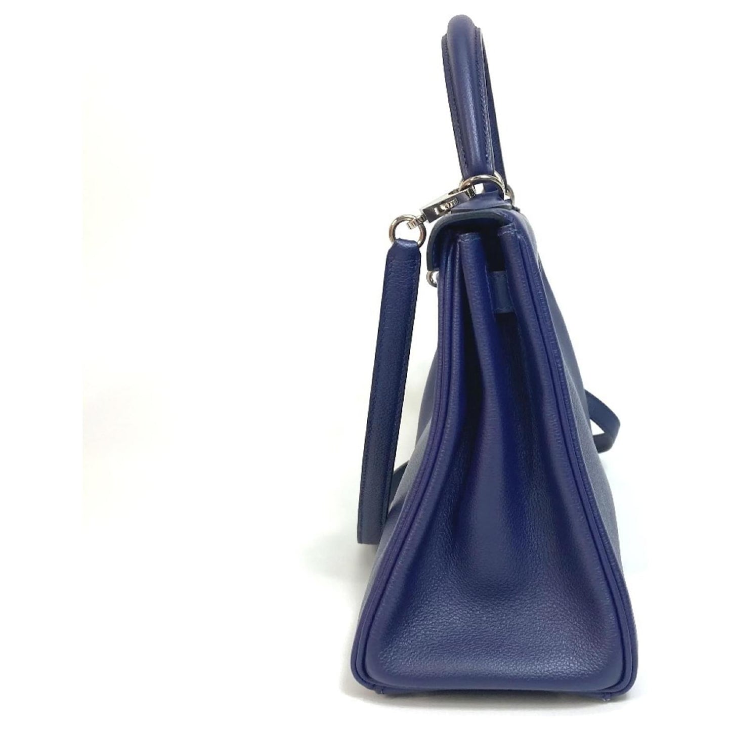 Hermès Kelly Verso 28 – Elegant Shoulder Handbag with Silver Hardware