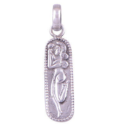 Plain 925 Sterling Silver Pendant - R4500010-5