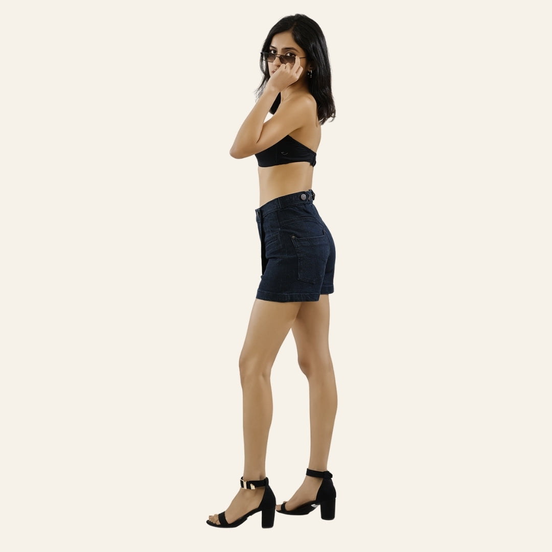 Women's Dark Selvedge Skort - Sailor by Old Gene