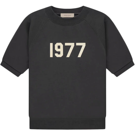 FEAR OF GOD ESSENTIALS 1977 SS RAGLAN CREWNECK IRON