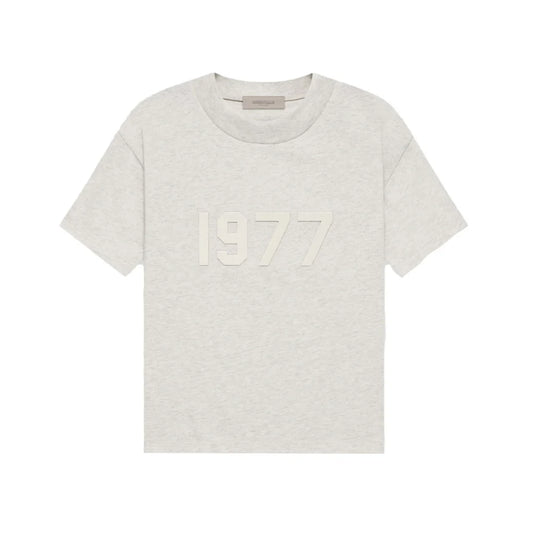 FEAR OF GOD ESSENTIALS 1977 T-SHIRT LIGHT OATMEAL