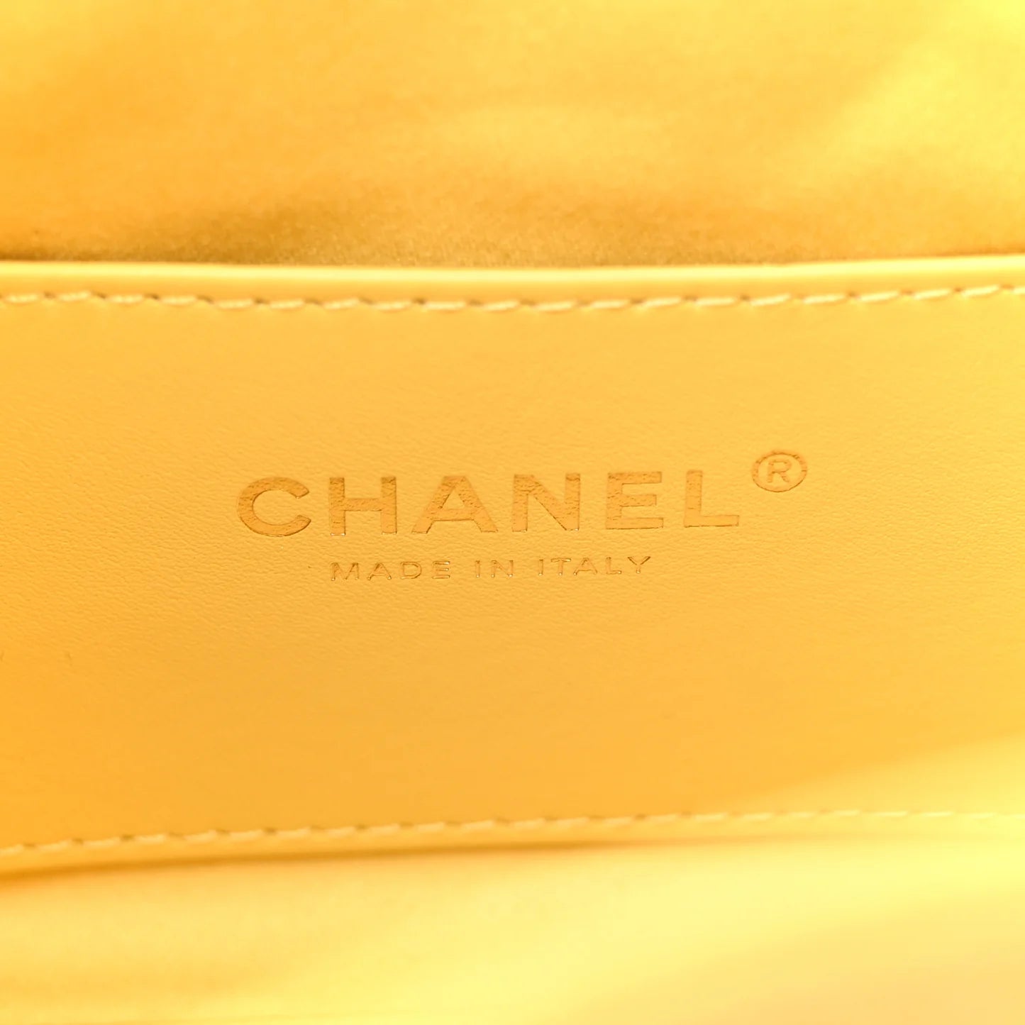 Chanel Mini 25 Handbag – Quilted Suede in Yellow with Aged Gold Hardware - Zeuskicks