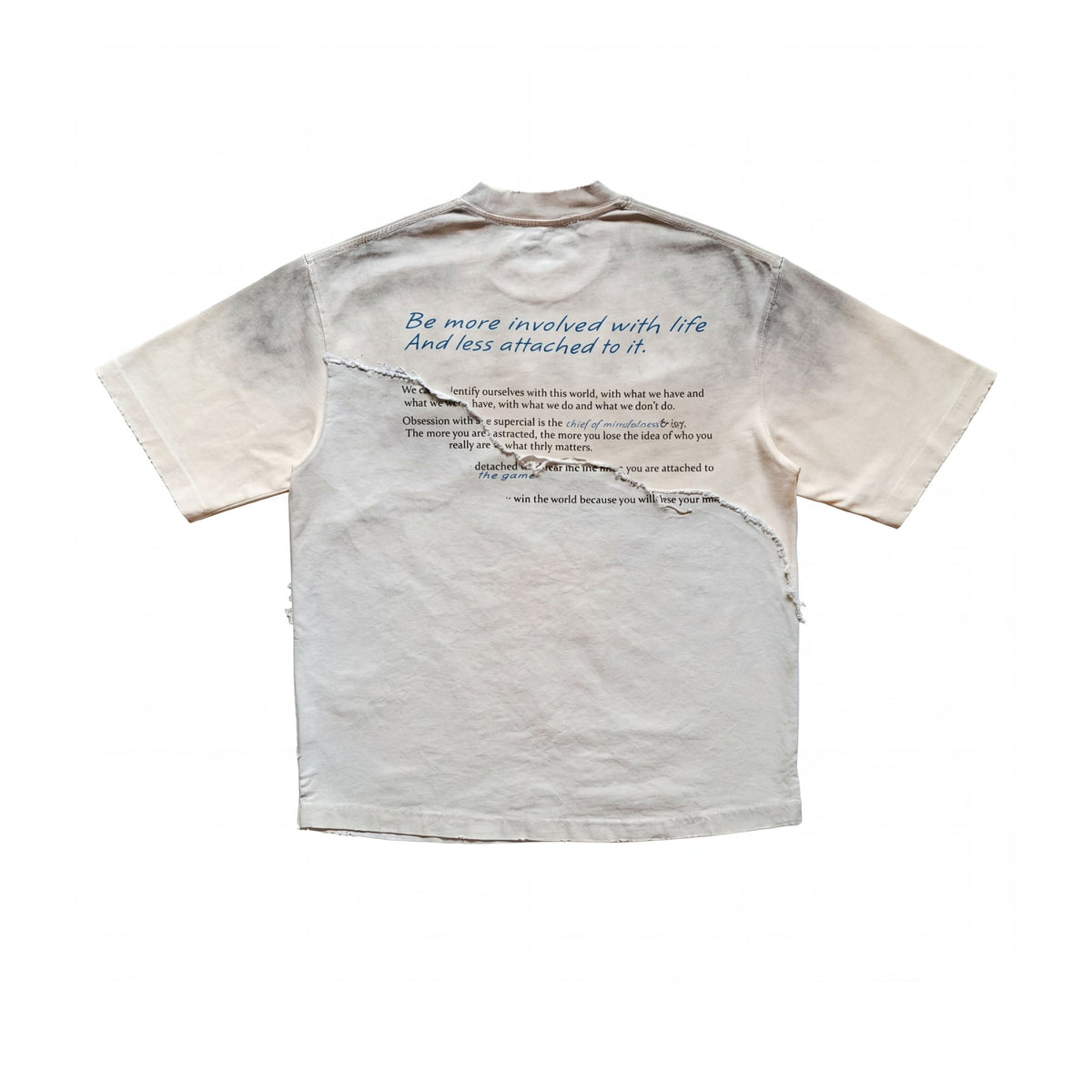 DETACHED TEE by GREY AREA