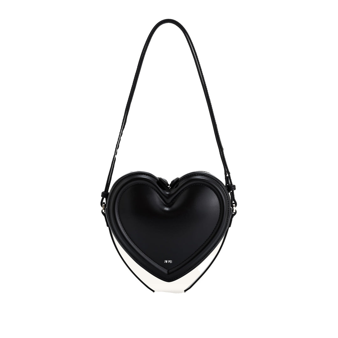 JW PEI Arlene Heart Shaped Bag - Black by JW PEI