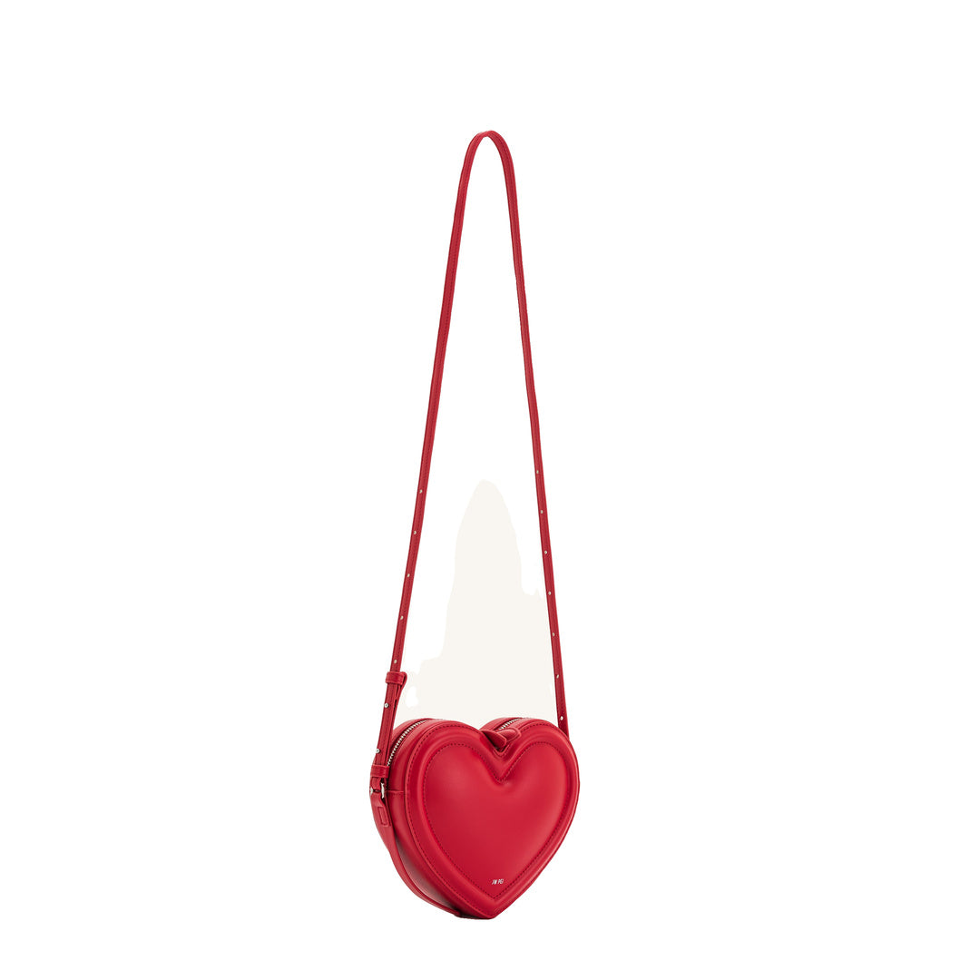 JW PEI Arlene Heart Shaped Bag - Magenta by JW PEI