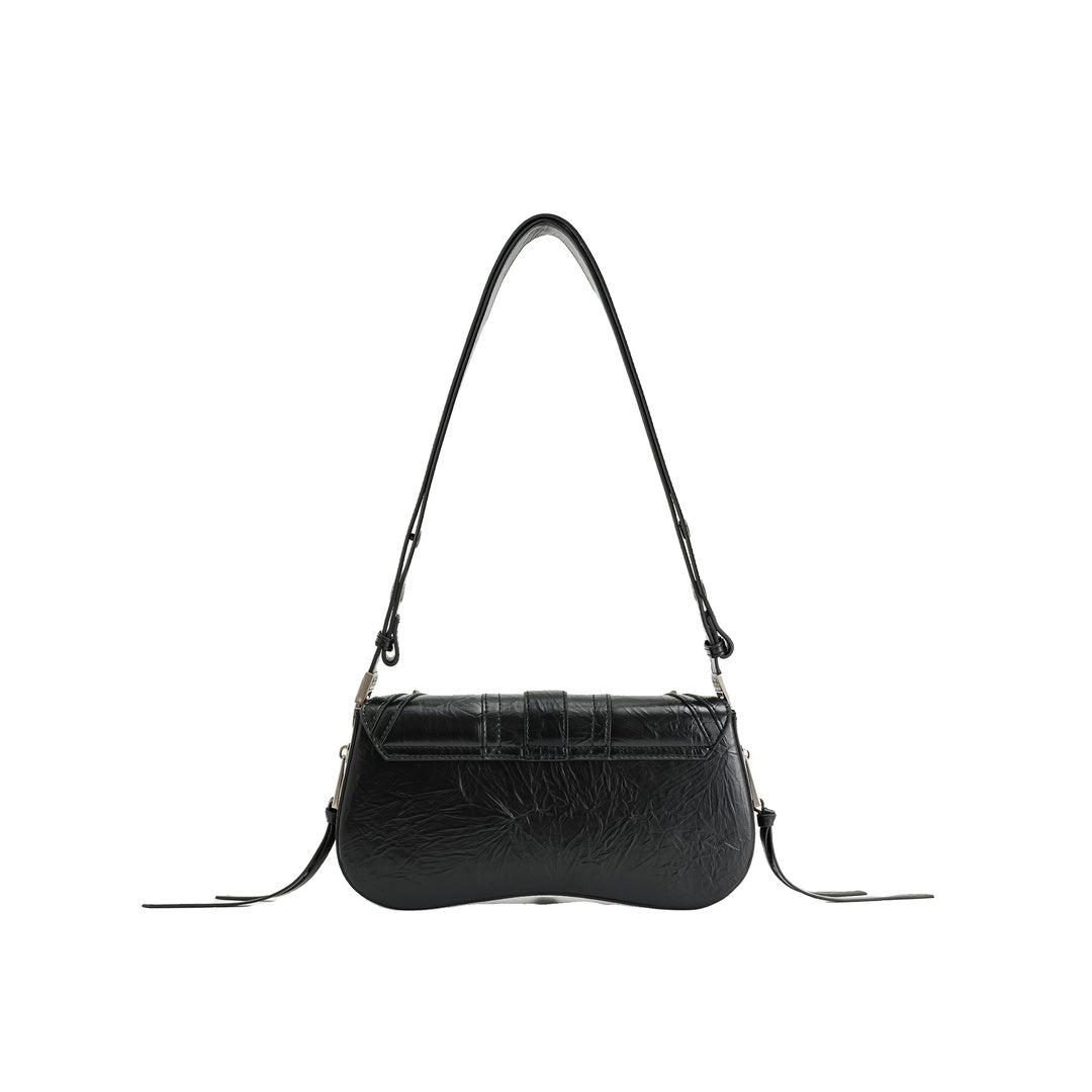 JW PEI Joy Crushed Shoulder Bag - Black by JW PEI