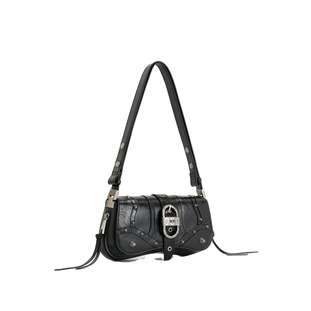 JW PEI Joy Crushed Shoulder Bag - Black by JW PEI