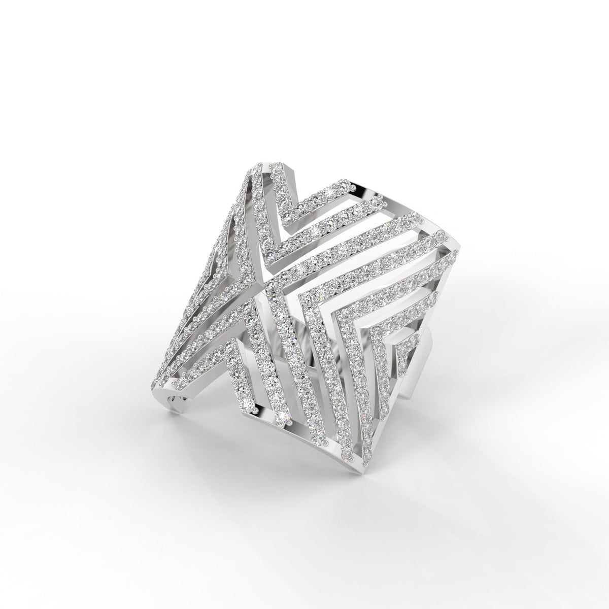 VECTOR COCKTAIL RING by The Noble Sculptor