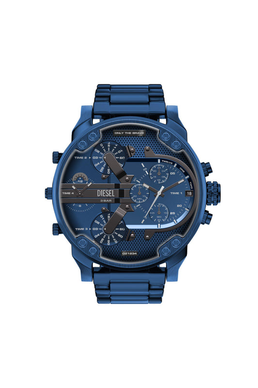 Mr. Daddy 2.0 Blue Stainless Steel Watch