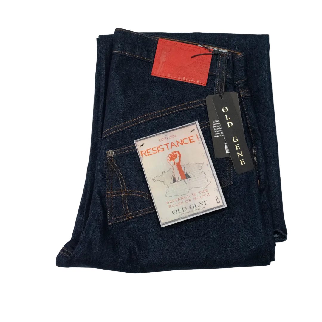 Men’s Indigo Bell Bottoms - Youth Rebellion by Old Gene