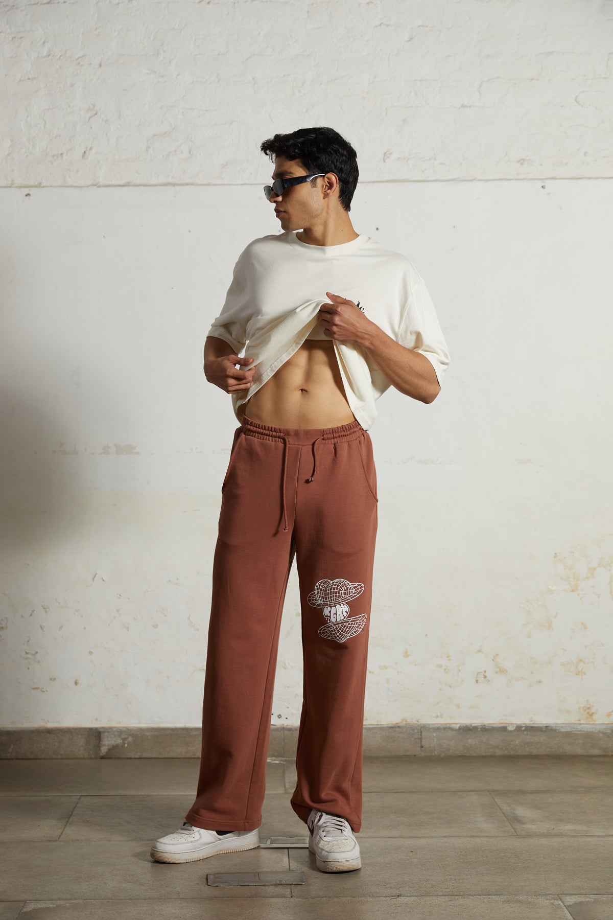 ‘KGRM Alien Heart' track pants by Kilogram
