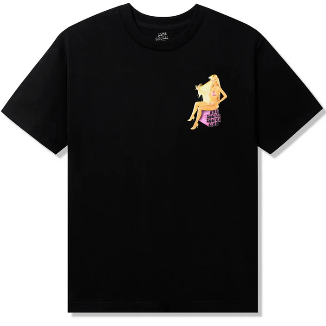 Anti Social Social Club Ellen von Unwerth Fantasy Tee Black by ASSC