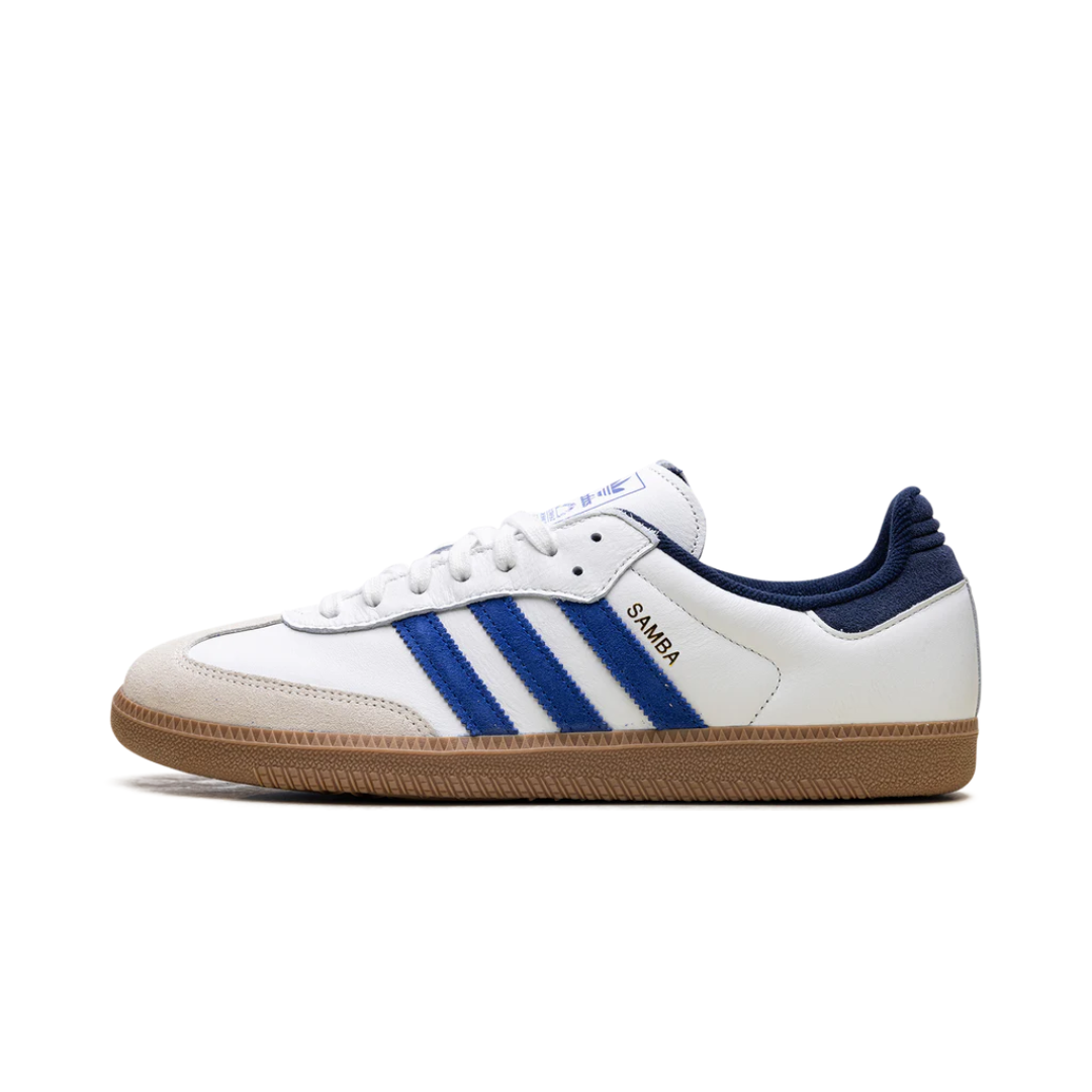 adidas Samba OG White Royal Blue Night Indigo by ADIDAS