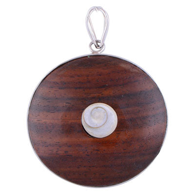 925 Sterling Silver Shiva Eye Pendant - R100168-8
