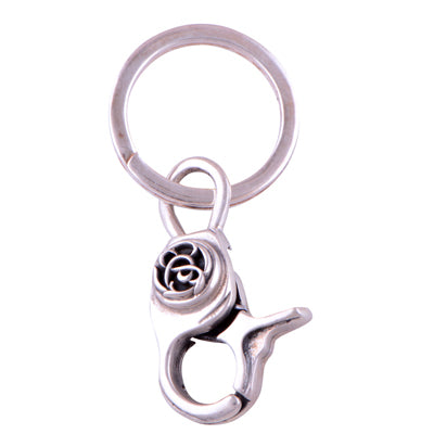 25.3gram Plain Silver Key Chains - R7900006-5
