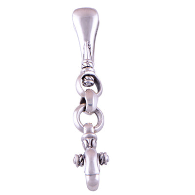 44.8gram Plain Silver Key Chains - R7900007-1