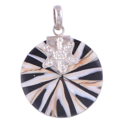 Shell 925 Sterling Silver Pendant - R100891-8