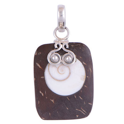 Shiva Eye 925 Sterling Silver Pendant - R100907-1