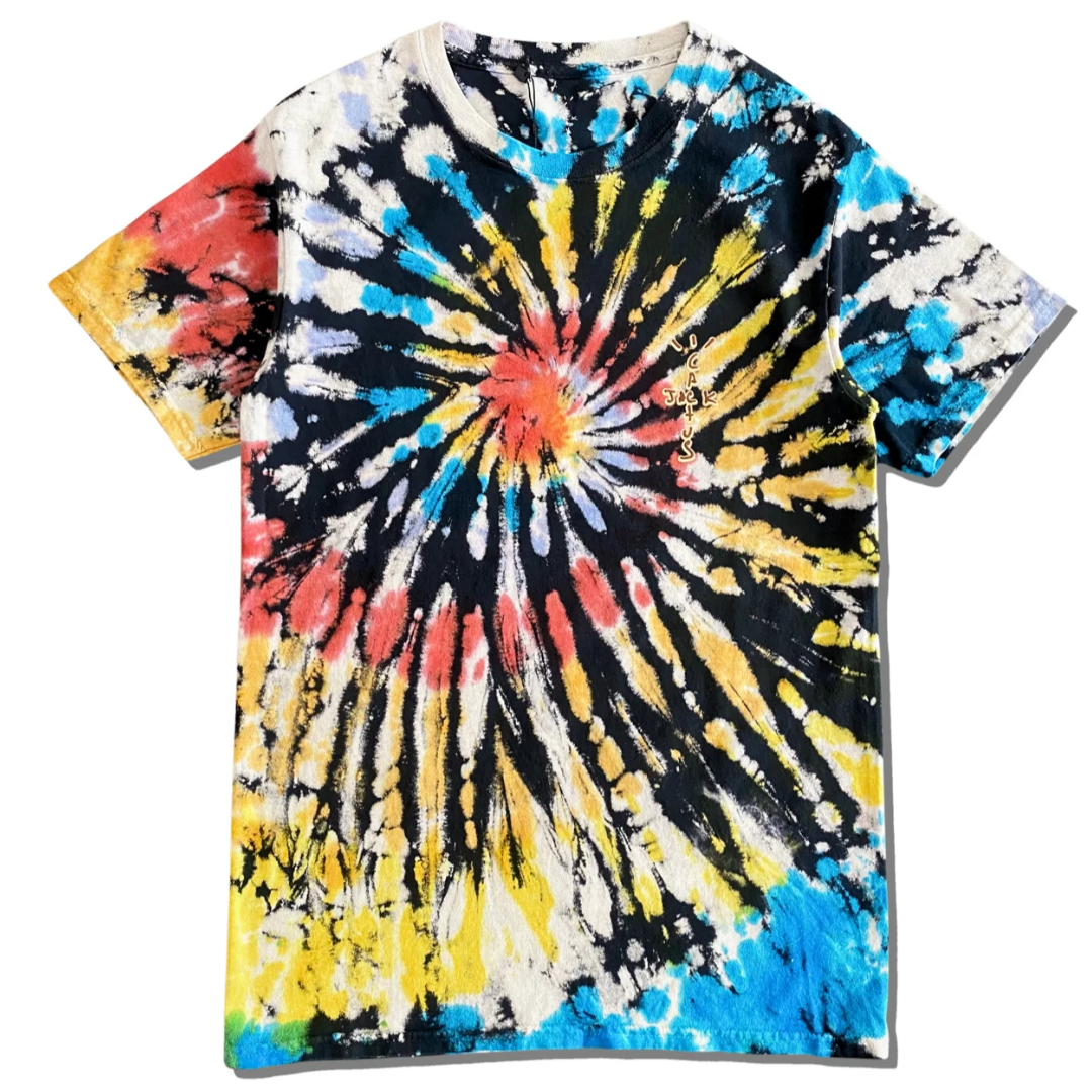 TRAVIS SCOTT CACTUS JACK HIGHEST IN THE ROOM TIE D MULTI by Travis Scott