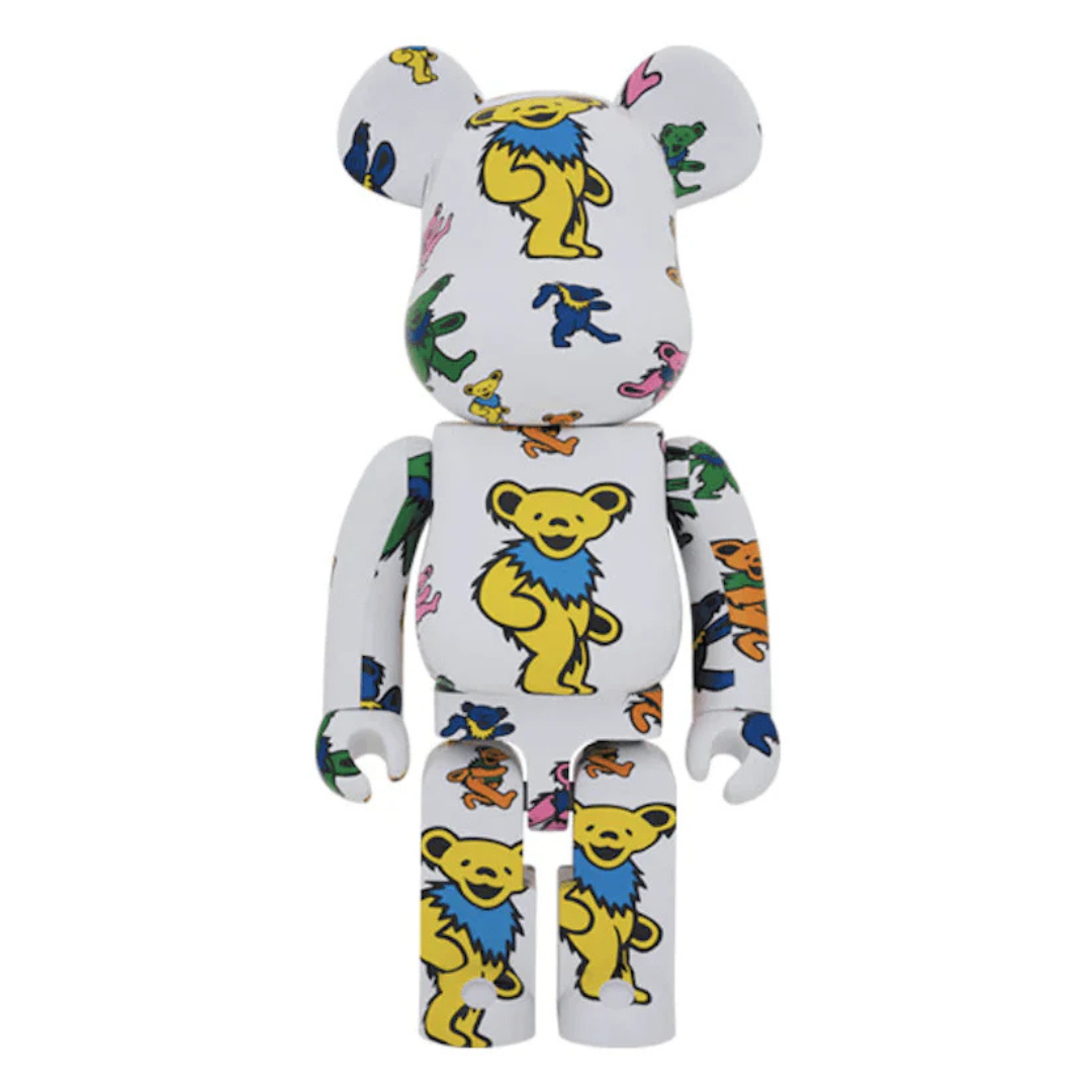 Bearbrick x Grateful Dead (Dancing Bear) 1000% by BEARBRICK