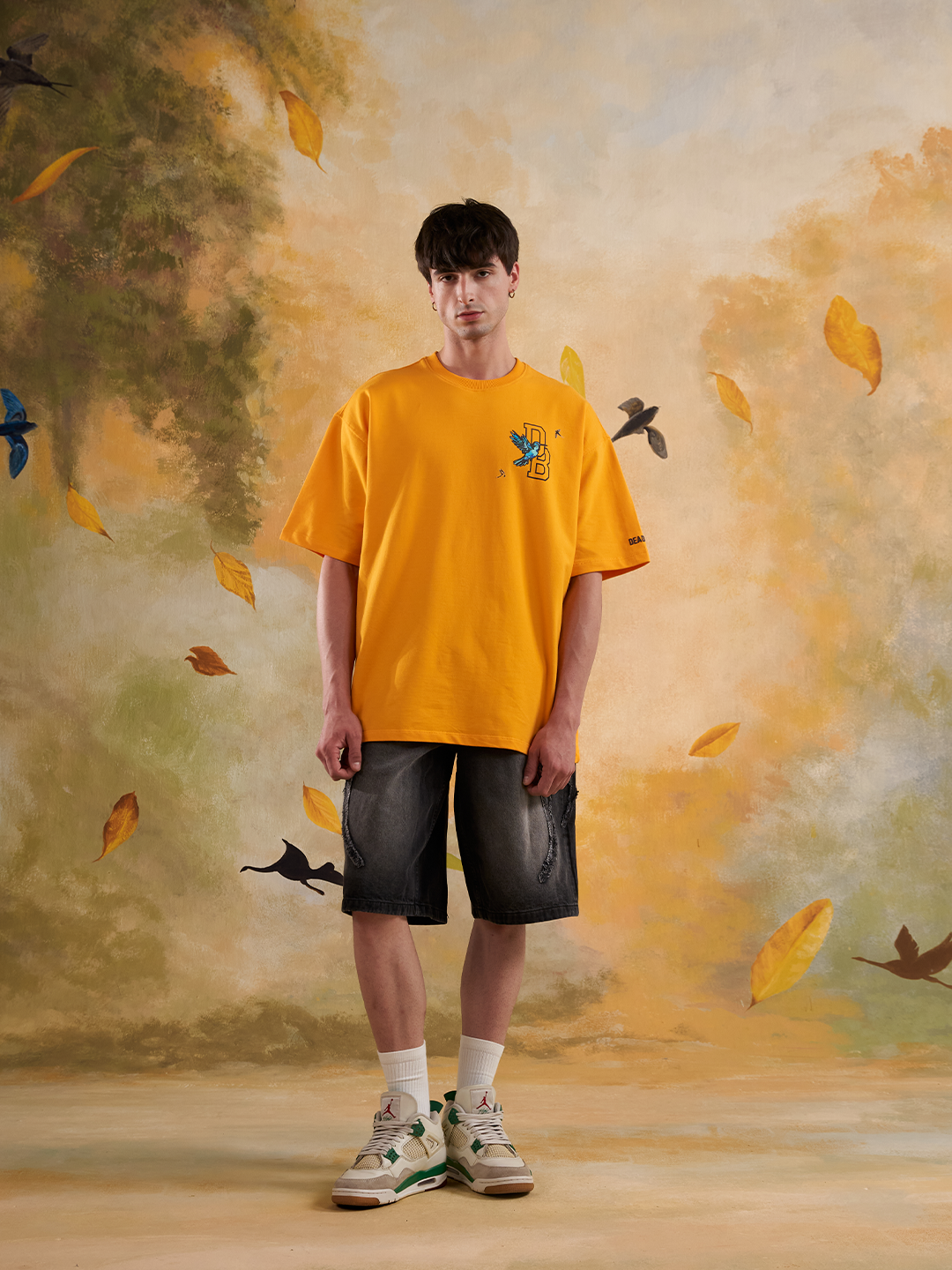 Set Free Tee Yellow by DEADBEAR