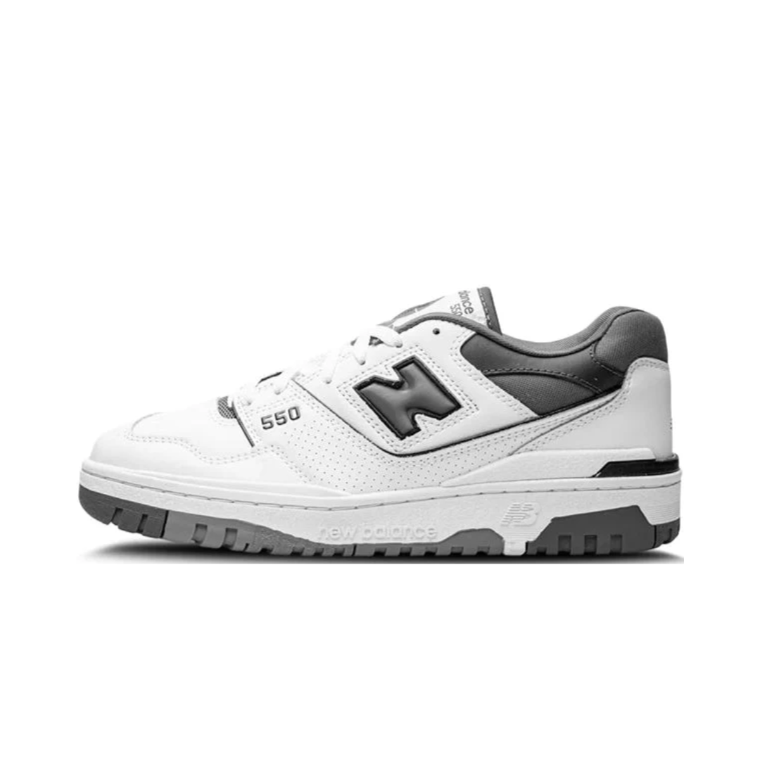 New Balance 550 White Grey Dark Grey by New Balance