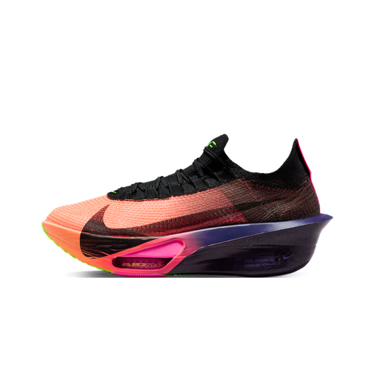 Nike Air Zoom Alphafly Next% 3 Glam Orange Pulse Purple Dynasty by NIKE RUNNING