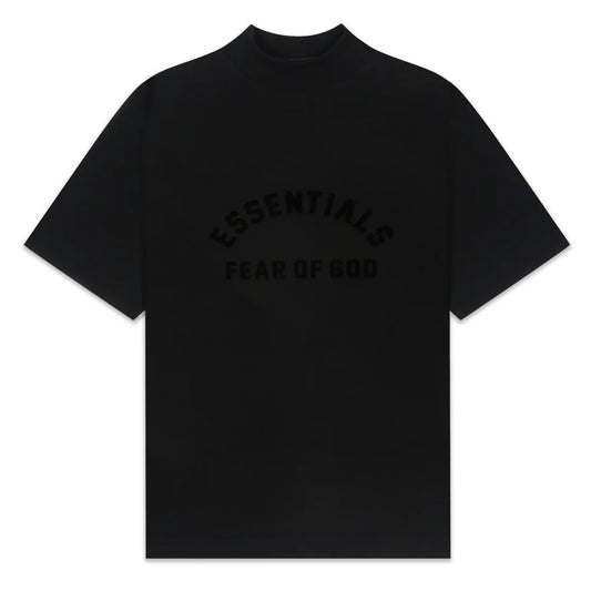 FEAR OF GOD ESSENTIALS T-SHIRT JET BLACK